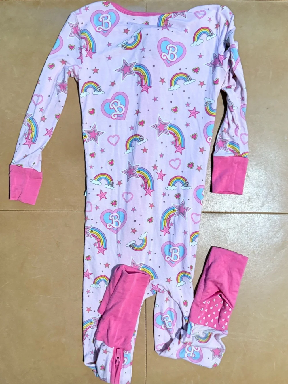 Posh Peanut Barbie Viscose Bamboo Footie 2T